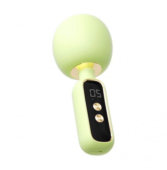 MizzZee - JinChao Heating Vibrating AV Wand (Chargeable - Green) MizzZee - JinChao Heating Vibrating AV Wand (Chargeable - Green)